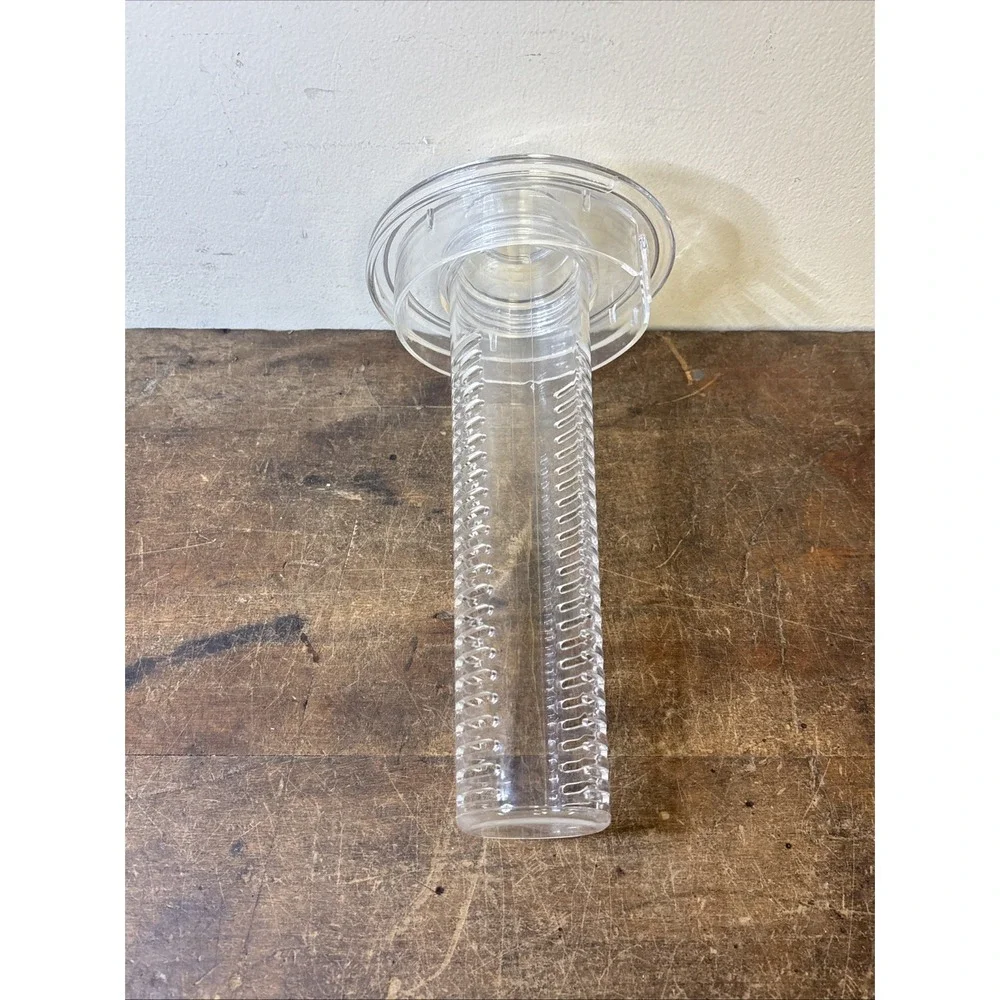 Vremi Fruit Infusion Water Pitcher Clear Acrylic Removable Infuser Lid